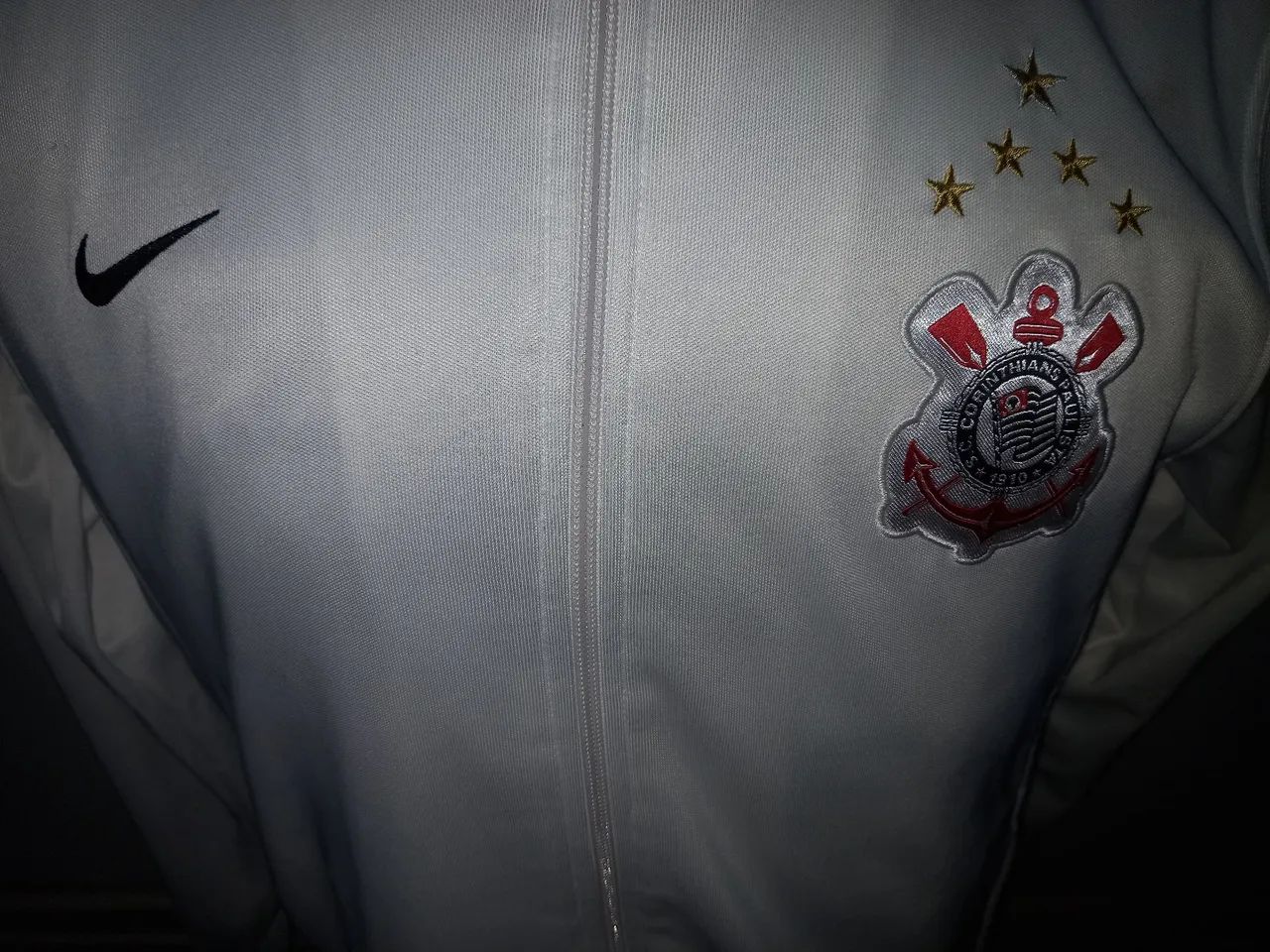 Blusa Corinthians tamanho G usada - Foto 4