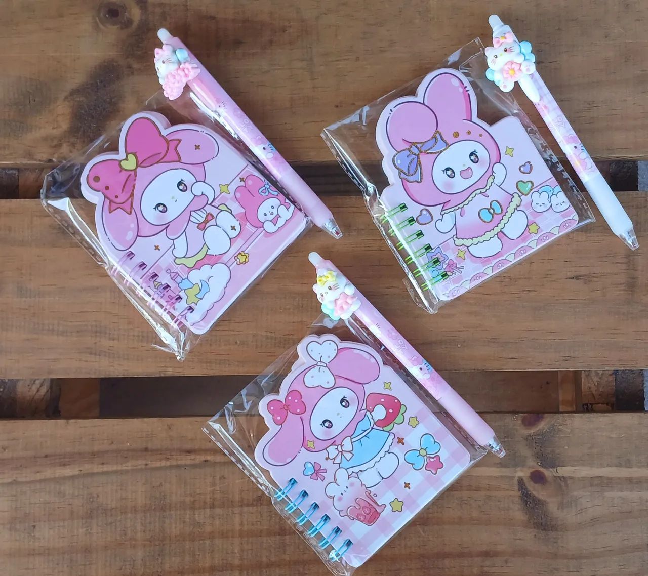 Caderno e Caneta My Melody - Novo - Foto 2