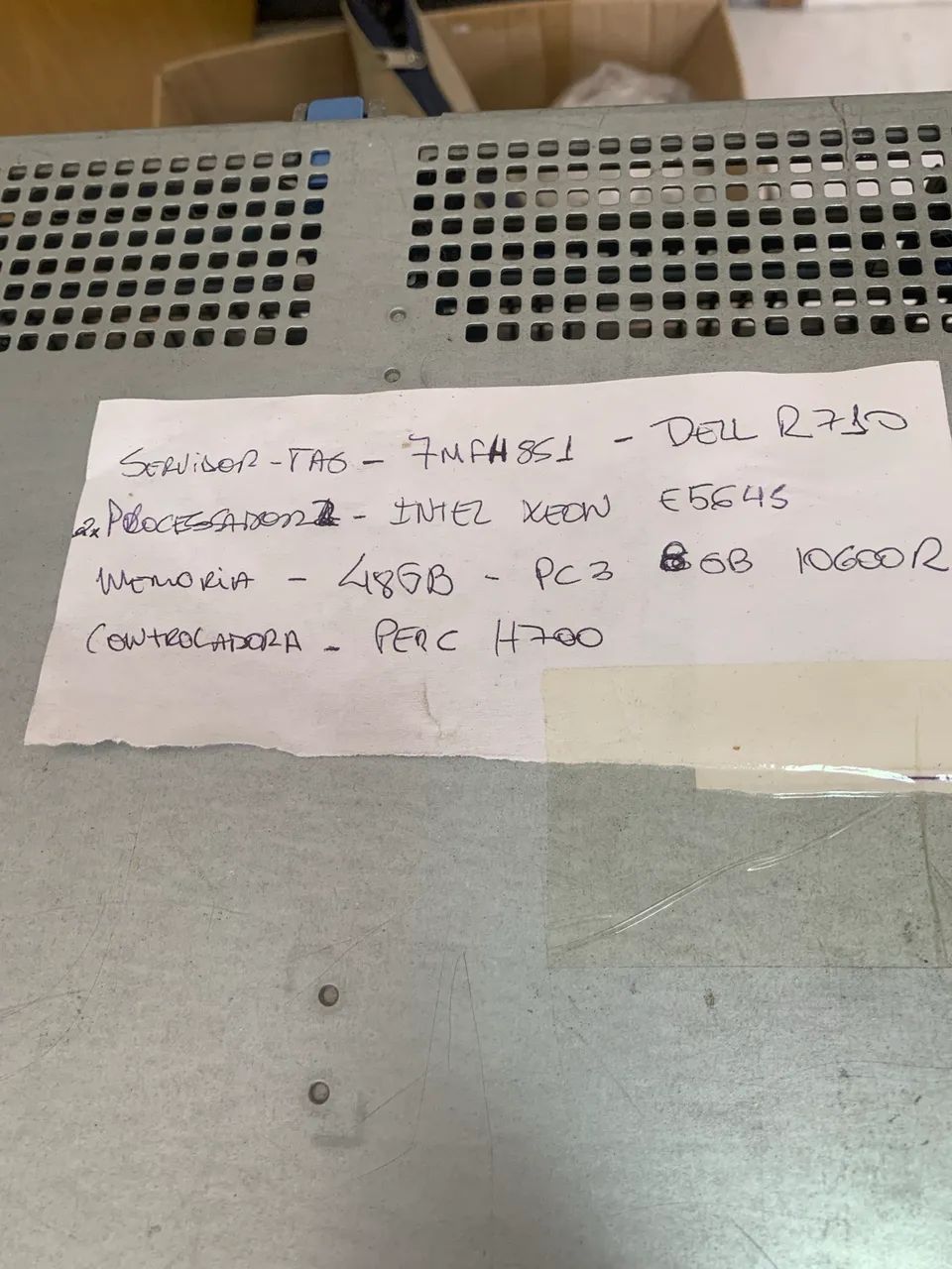 SERVIDOR - DELL R710 PROCESSADOR - INTEL XEON E5645 MEMÓRIA - 48GB - PC3 8G 10600R  - Foto 3