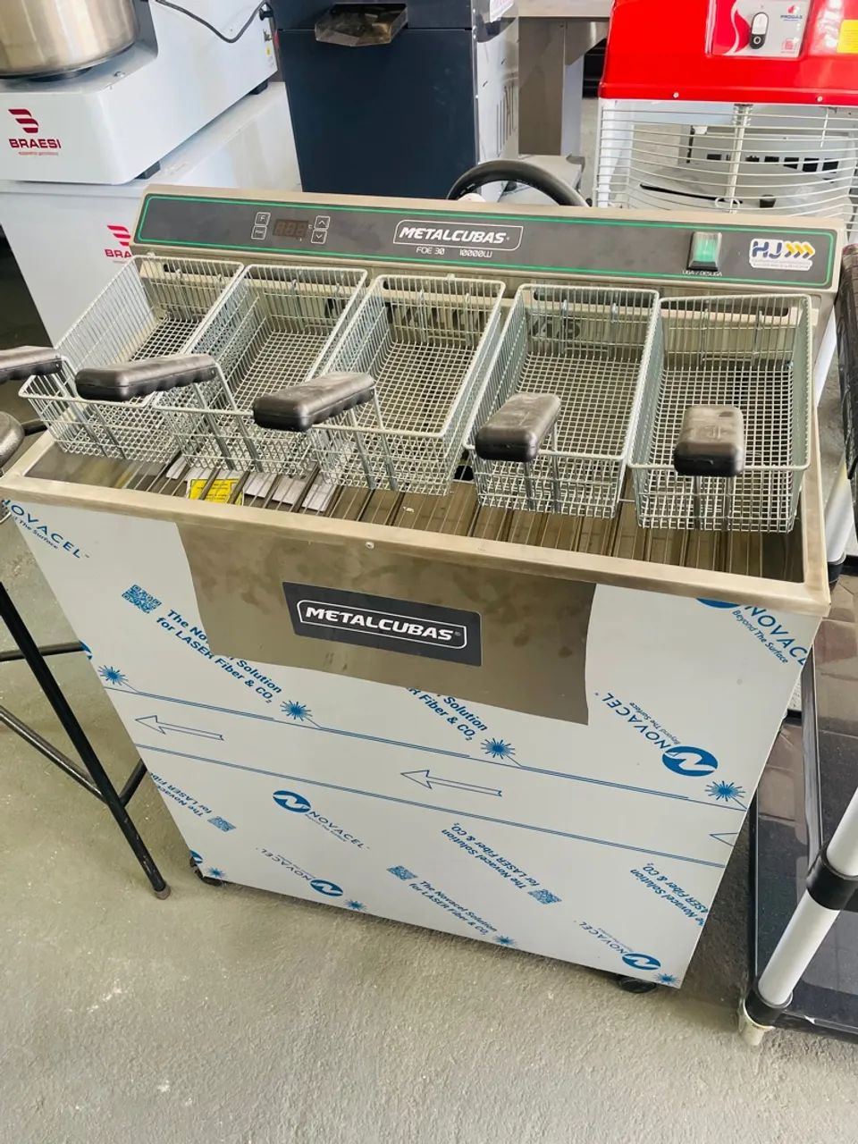 MB Fritadeira Industrial Metalcubas 10.000W