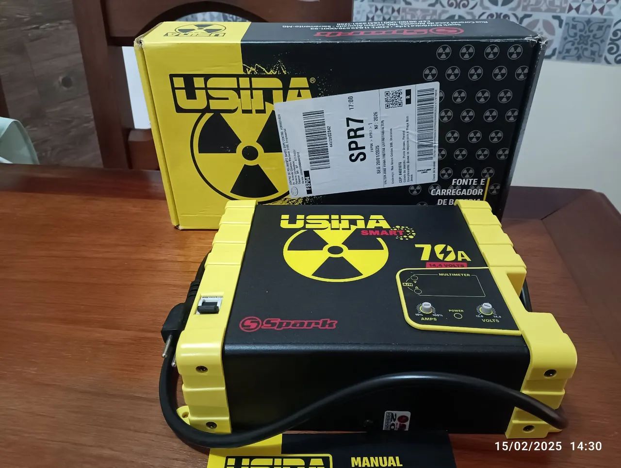 Usina Fonte e Carregador de Bateria 70A - Foto 3