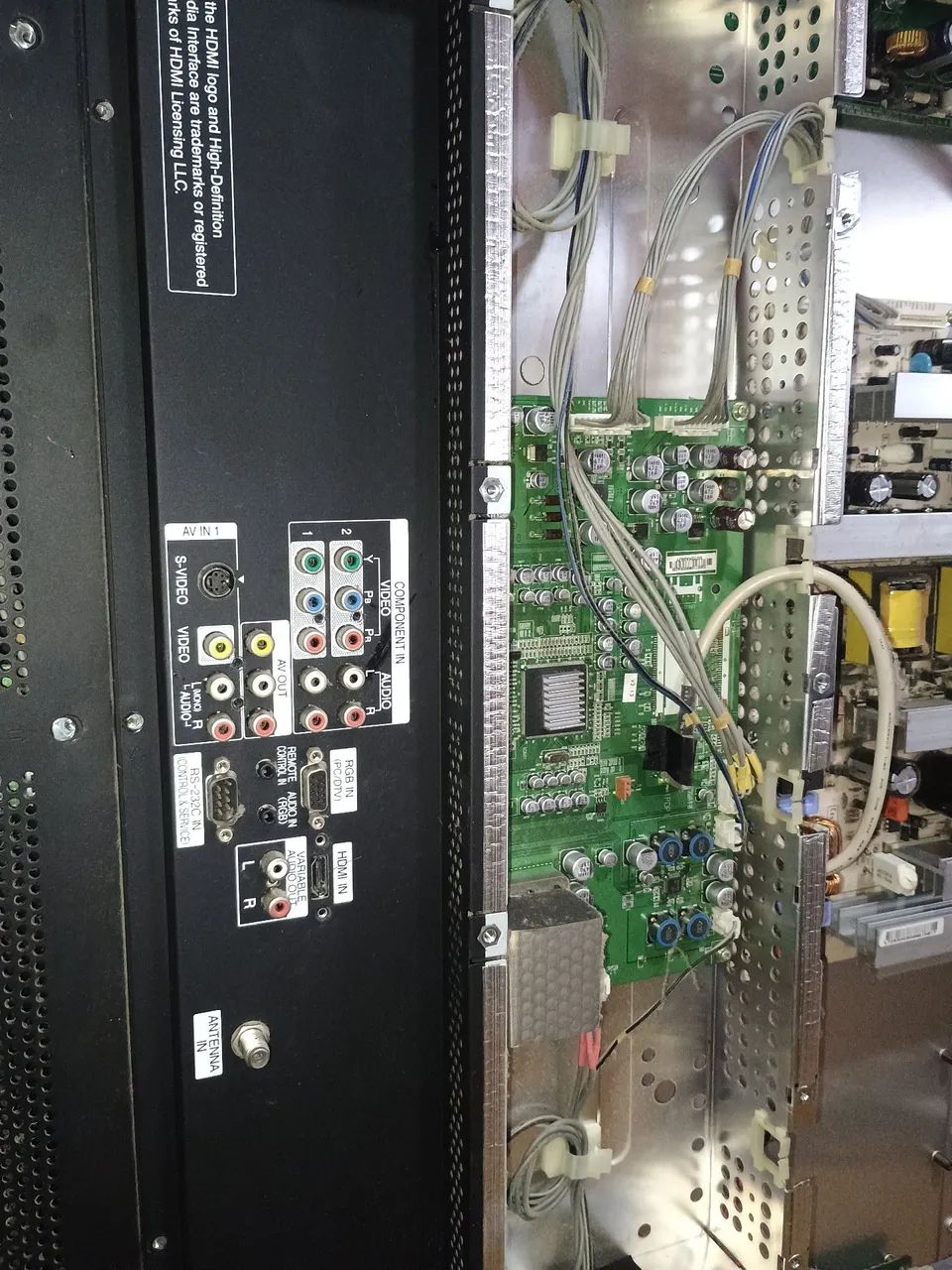 Vendo peças avulsas tv LG42PC1RV todas funcionando leia descrição... - Foto 4