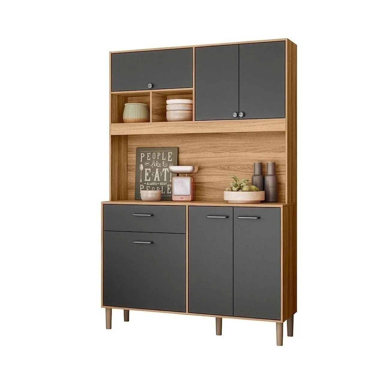 Armário de Cozinha com Design Moderno e Estilo Industrial - Foto 2