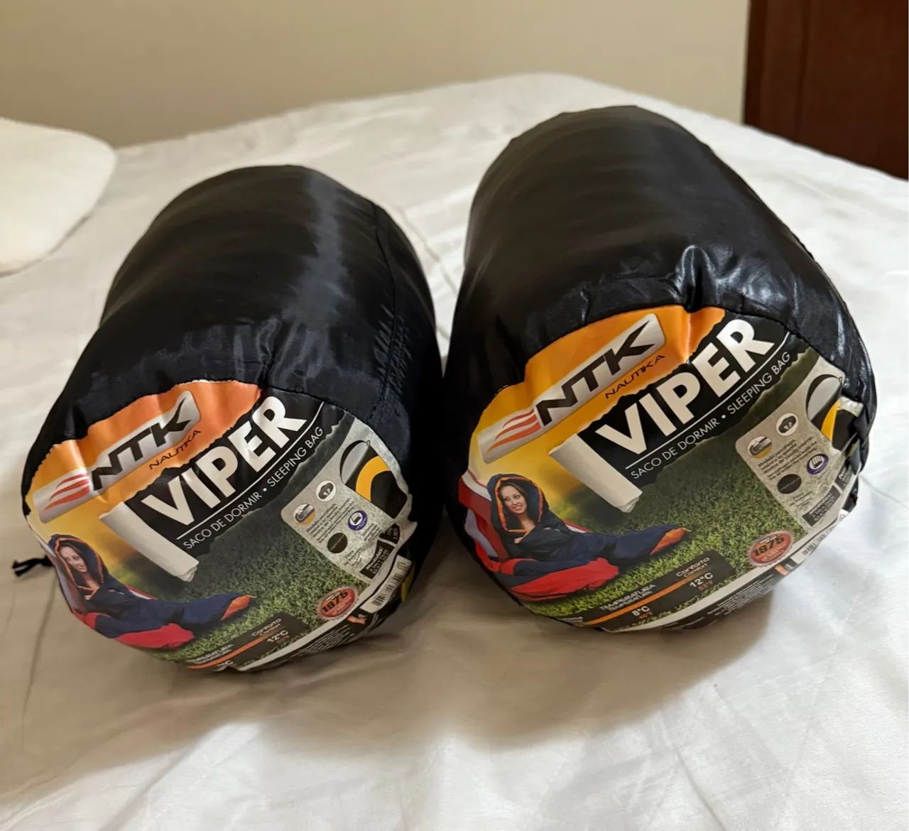 2 Sacos de Dormir Nautika Viper - Acampamento