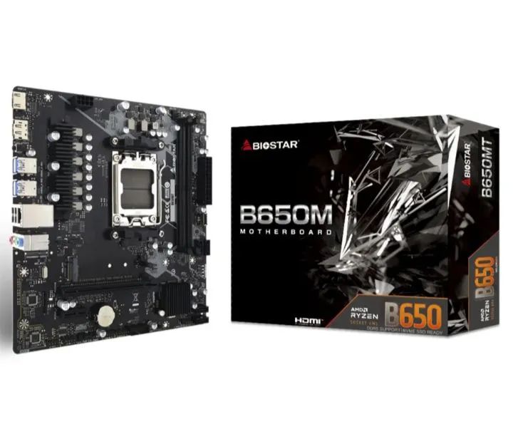 Placa mãe AM5 B650 MT Biostar Lacrada - Foto 2