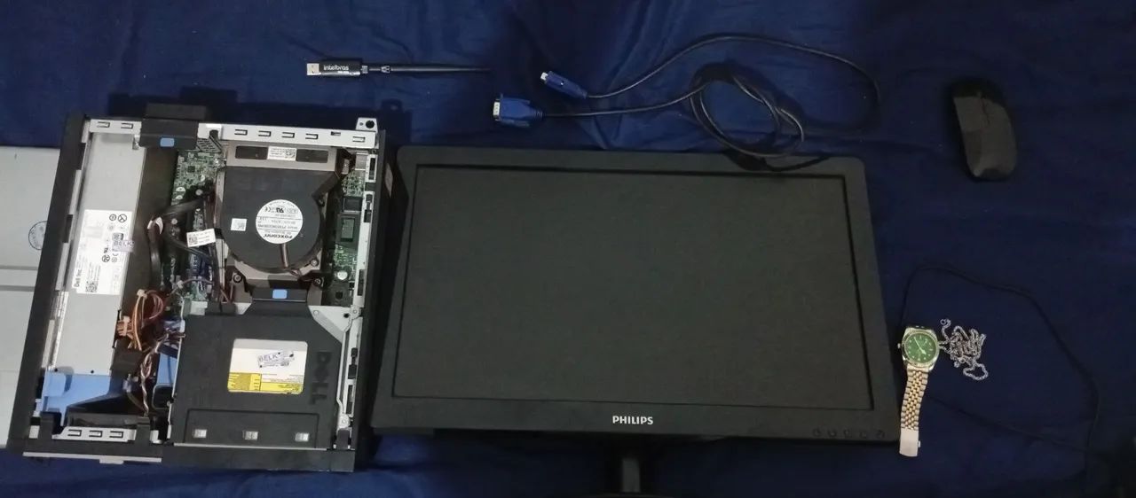 Pc intel core, em bom estado e roda lisinho - Foto 3