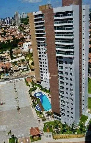 Apartamento com 1 dormitório para alugar, 55 m² por R$ 2.331,00/mês - Capim Macio - Natal/