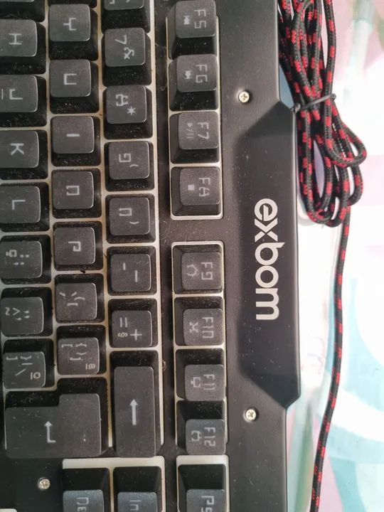 Teclado Gamer Exbom com Design Moderno - Foto 2