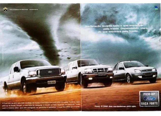 Propaganda original de revista Ford Ranger 2001, 2005 ou Sport 2008 - Foto 2