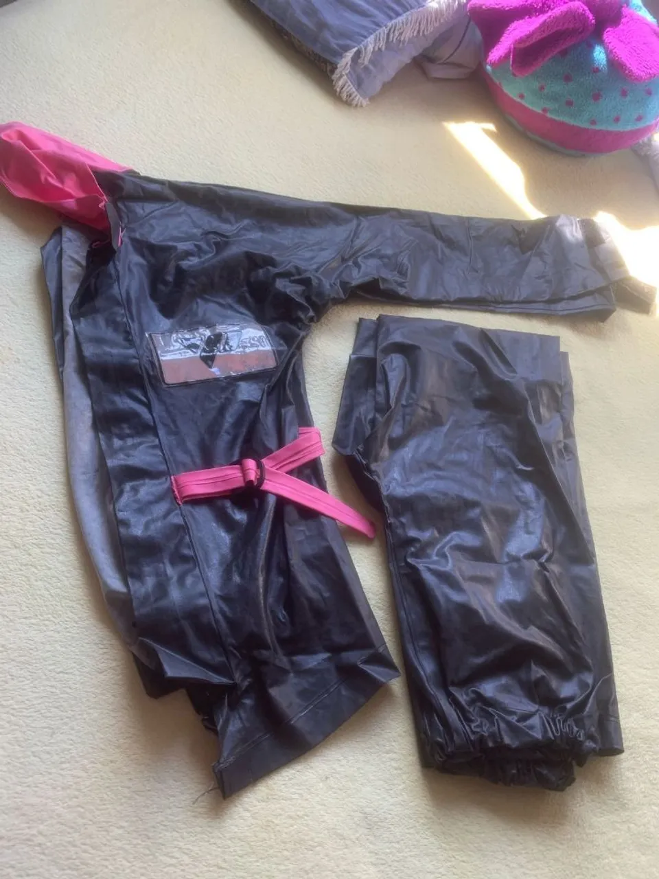 Conjunto de chuva para moto