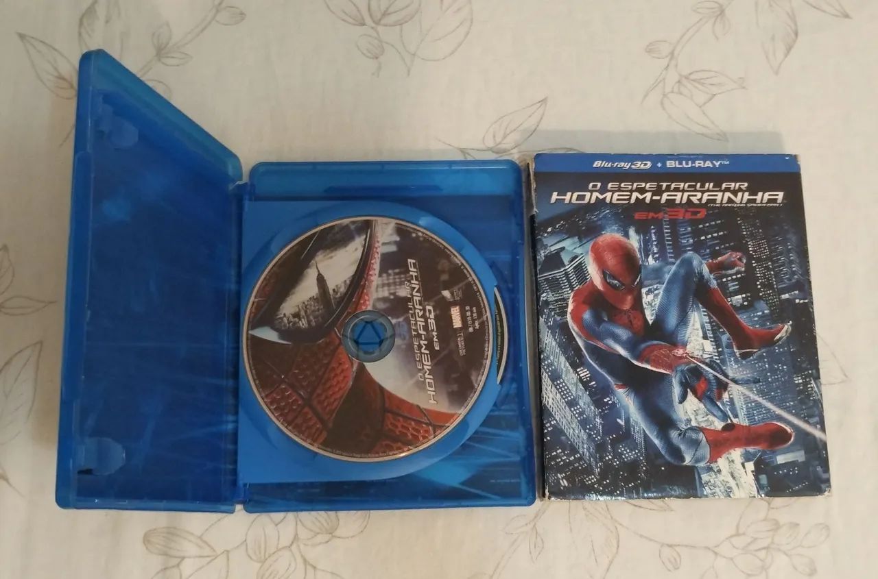 Kit Trilogia Homem-Aranha Original + Espetacular Homem-Aranha Blue-ray  - Foto 4