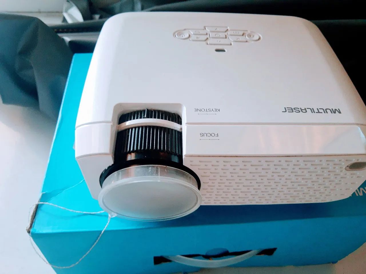 Projetor Multilaser mais acessórios indispensável  - Foto 3