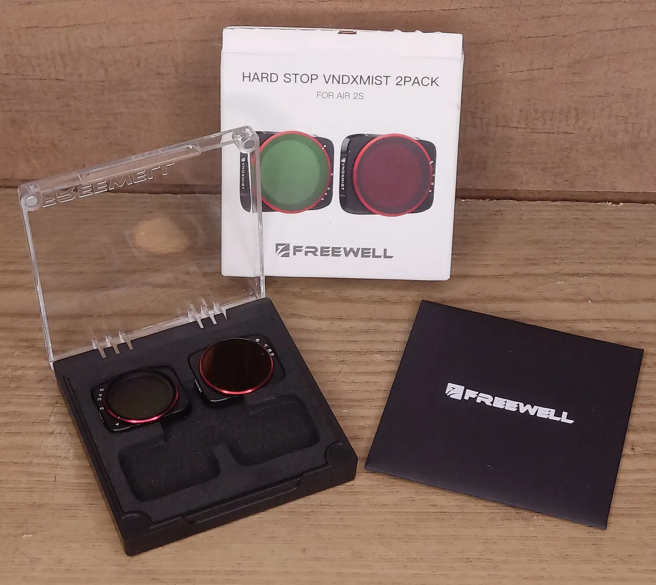 Kit Filtros ND VariávelFreewell VND/Mist 2-Pack DJI Air 2S