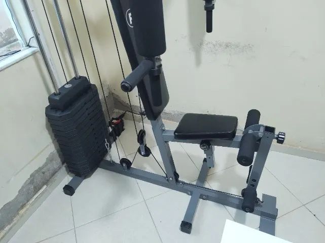 Estação De Musculação Com 80kg - FITT10 (Semi-Nova) - Foto 4