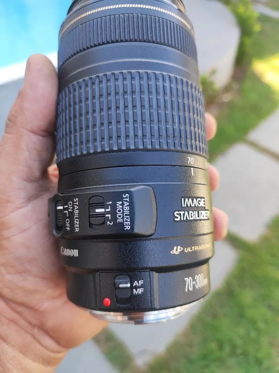 Lente Canon 70-300mm USM - Ótima para Fotos e Vídeos