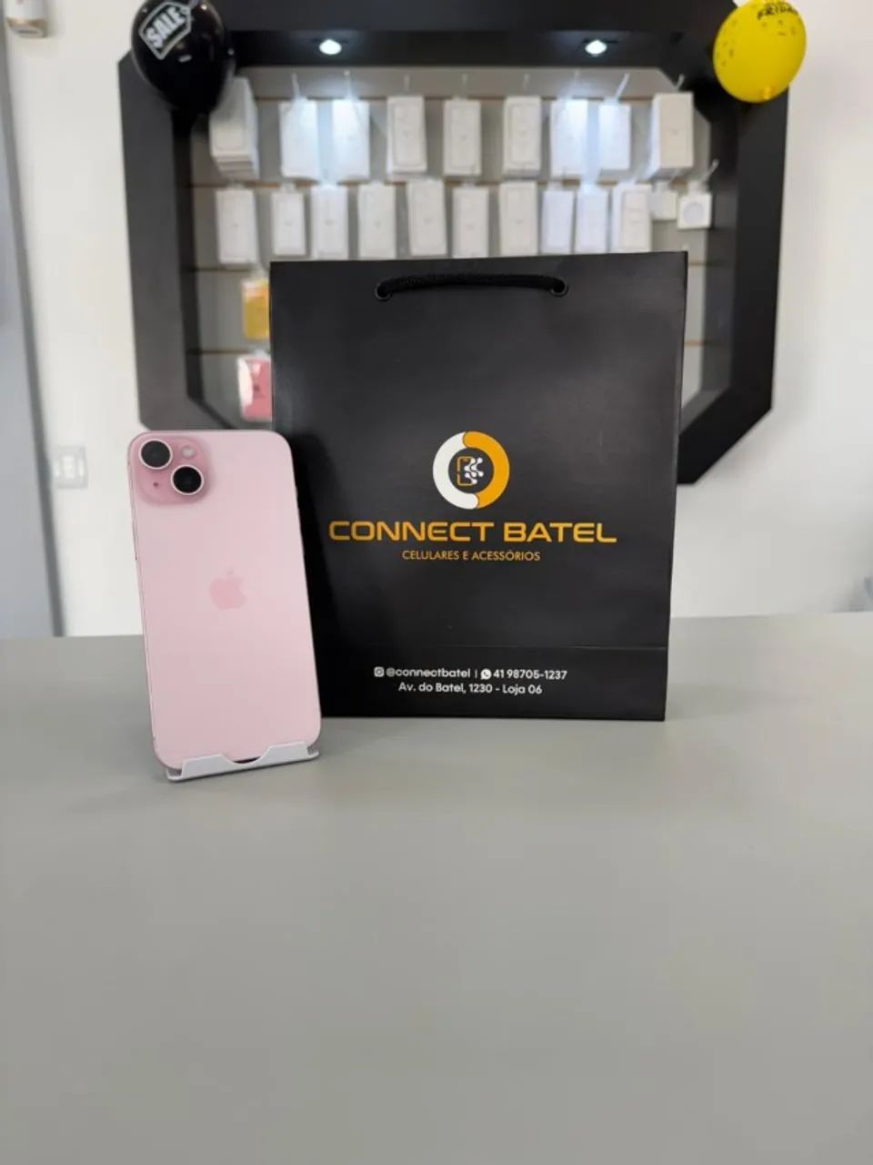 iPhone 15 Plus 128gb Pink - Bateria 90% - Loja Física Com Garantia