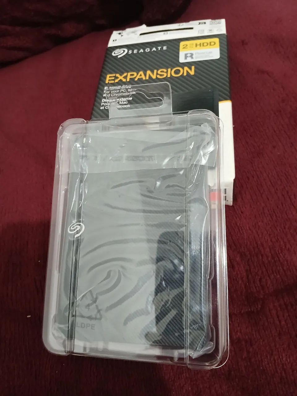 Vendo hd de 2tb usado no máximo 20 dias 