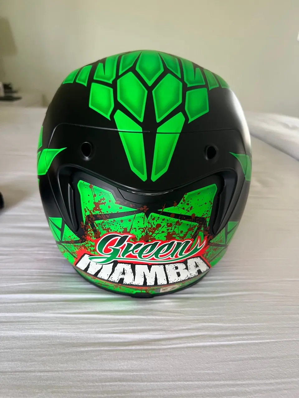 Capacete HJC HELMETS - Green Mamba Personalizado