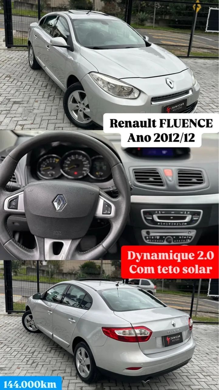 Renault/Fluence 2.0 dynamique com teto solar!!!