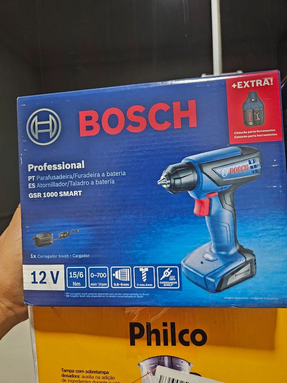 Parafusadeira Furadeira Bosch GSR Smart 12V 
