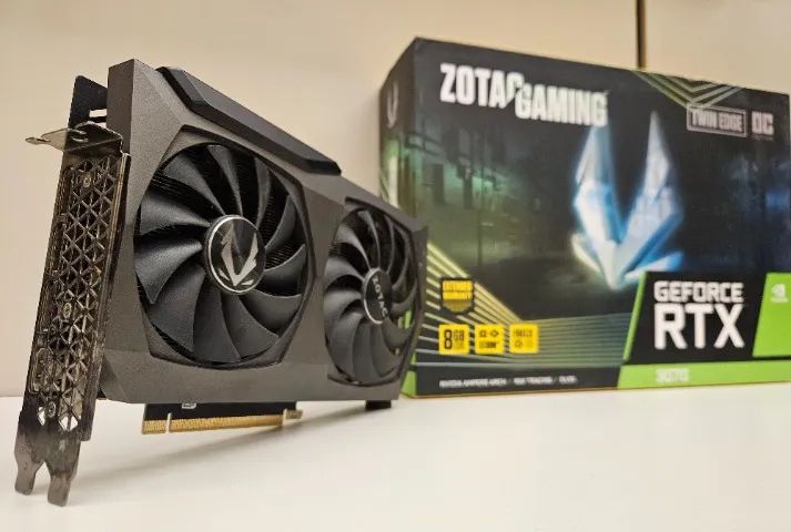 Placa de vídeo Zotac RTX 3070 8GB Dual Fan LED - Na caixa! - Foto 4