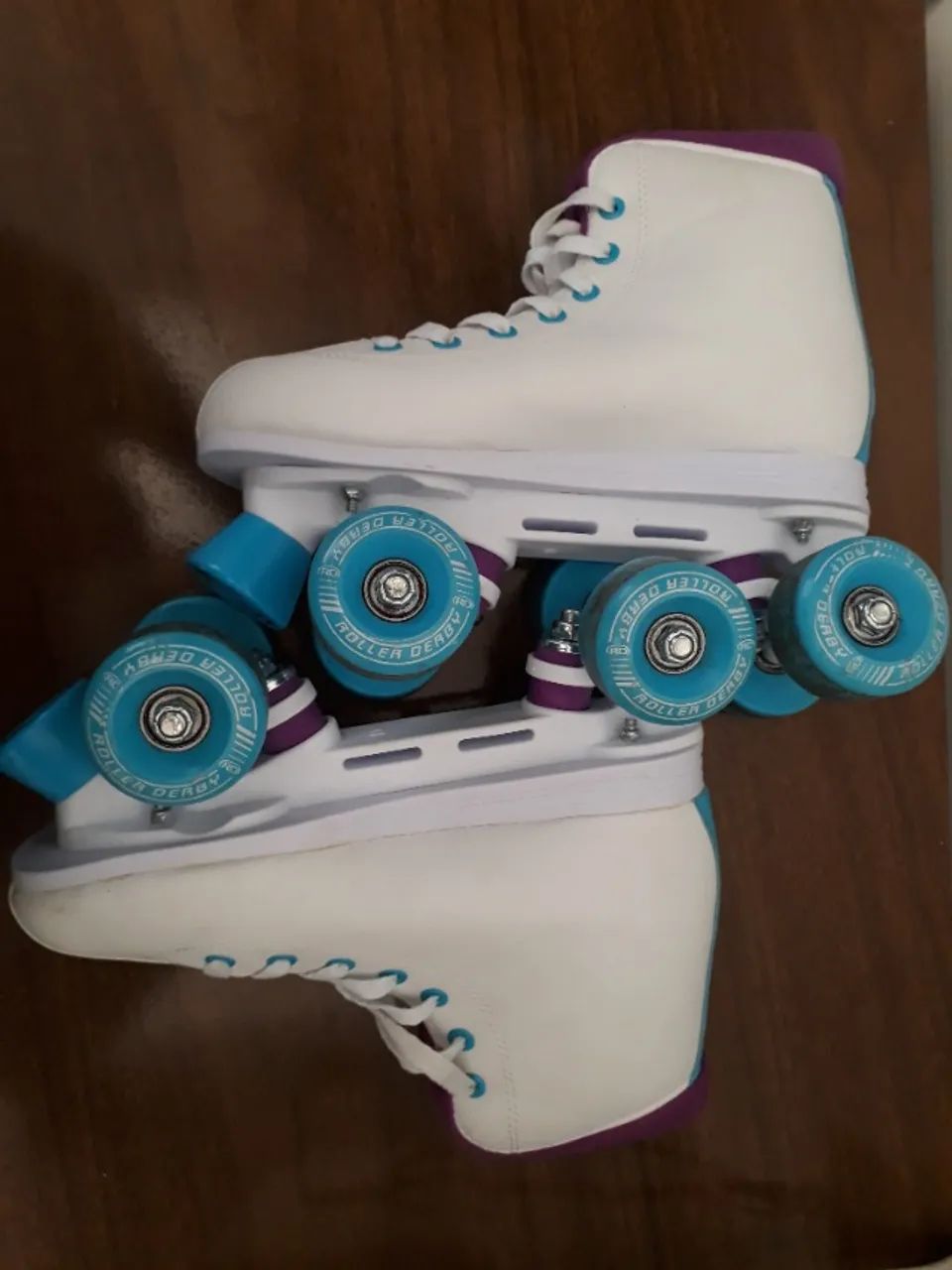 Itens seminovos (Patins e kit acessórios) - Foto 5