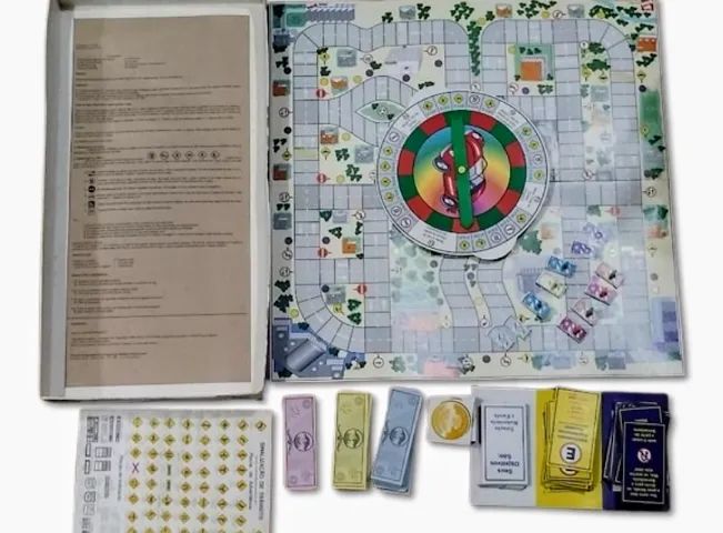 Antigo Jogo de Tabuleiro Transito Crazy Anos 90 Completo - Foto 4