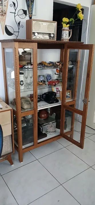 Cristaleira  antiga - Foto 4