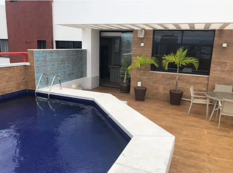 Magnifica cobertura duplex no Alto do Itaigara