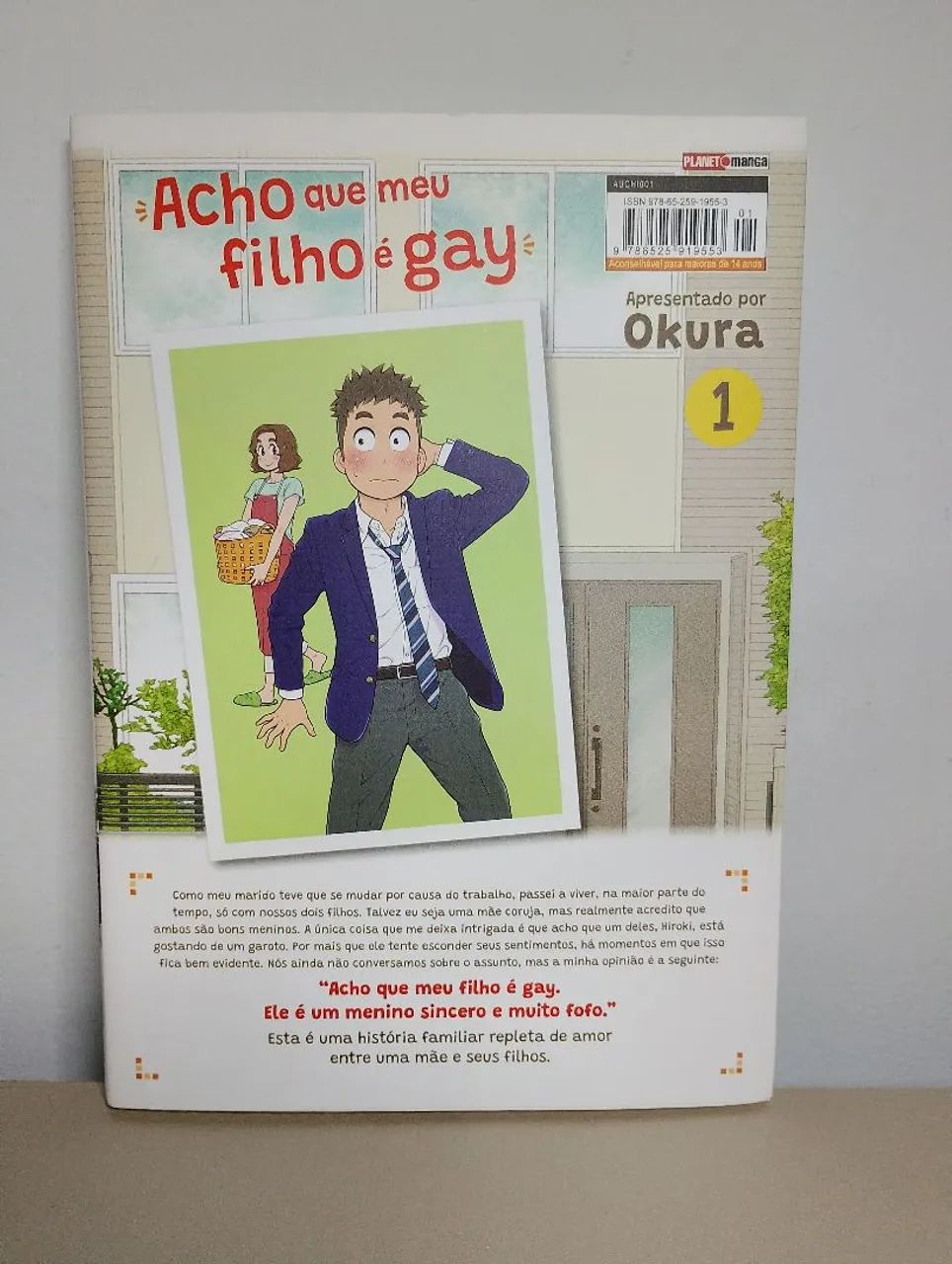 Mangá Acho que meu filho é Gay - Volume 1 - Foto 2