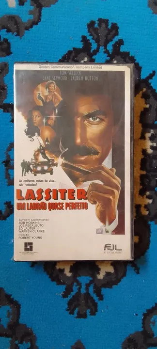 Lassiter vhs ação Legendado anos 80 Tom Selleck