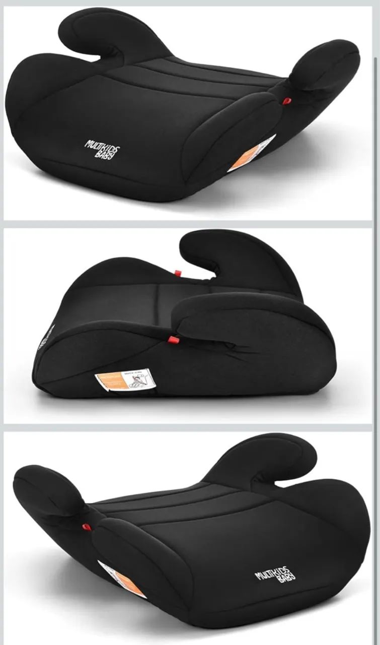 Assento Elevatório para Auto Booster Safe 15-36kgs Preto Multikids Baby - BB298 - Foto 2