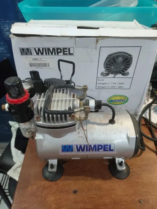 Compressor Aerógrafo Wimpel Comp1 Bivolt