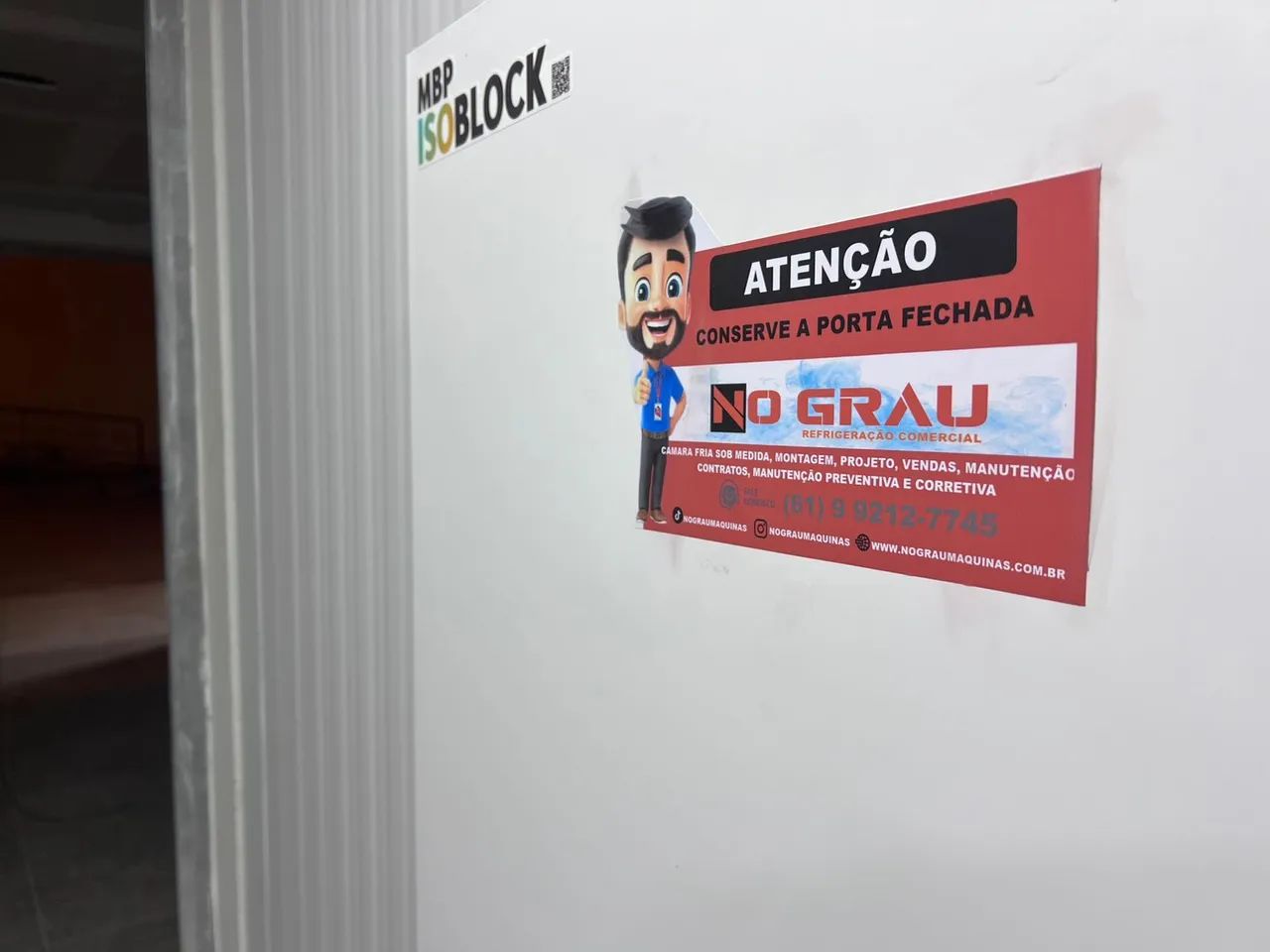Câmara fria pequeno médio e grande porte - Foto 2
