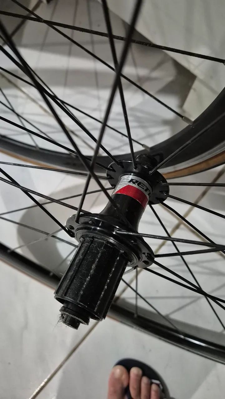 Rodas speed black orange  - Foto 3