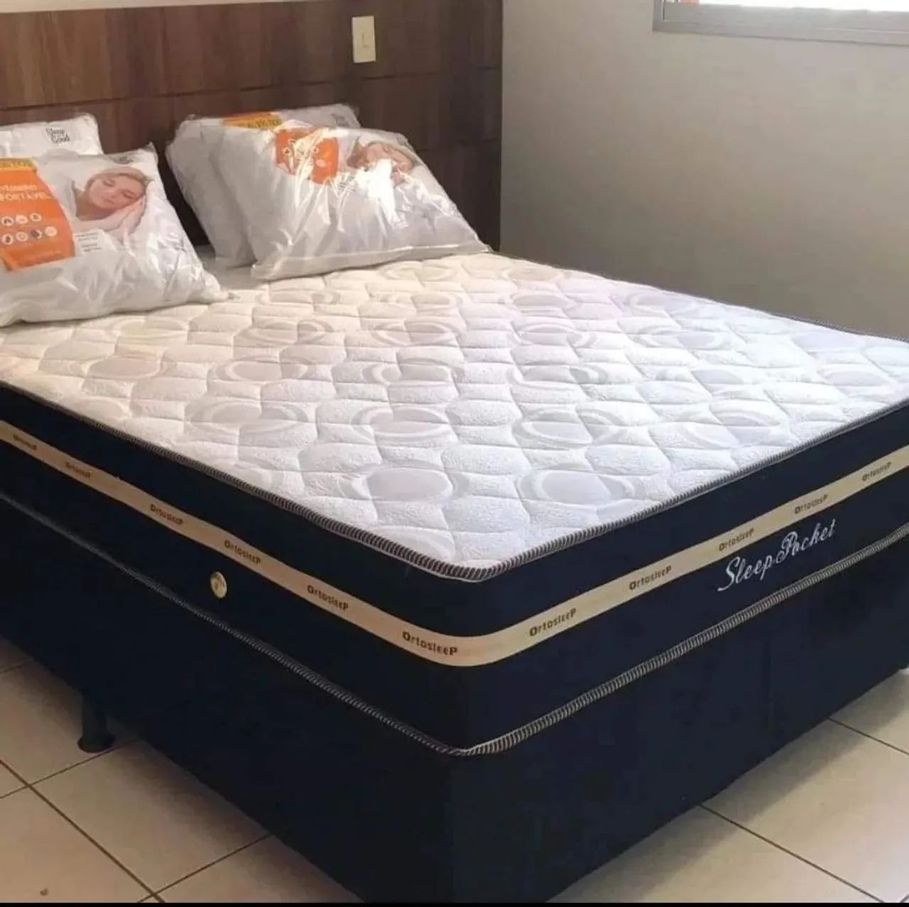 Cama Box Casal Ortosleep Sleep Pocket