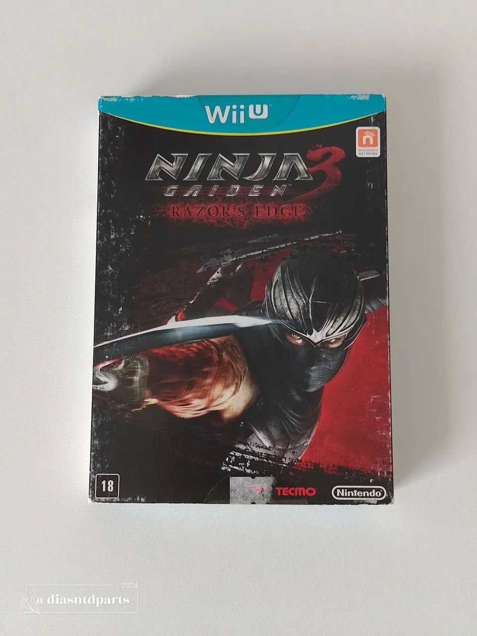 Ninja Gaiden 3 Lacrado - Jogo Nintendo Wii U - Jogos de Vídeo Game