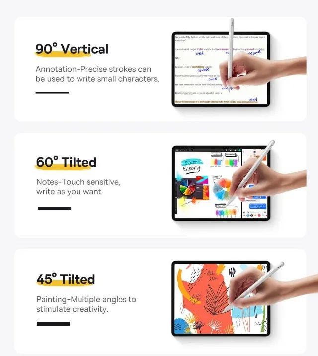 Caneta Stylus para iPad, Geração 2, Baseus  - Foto 3