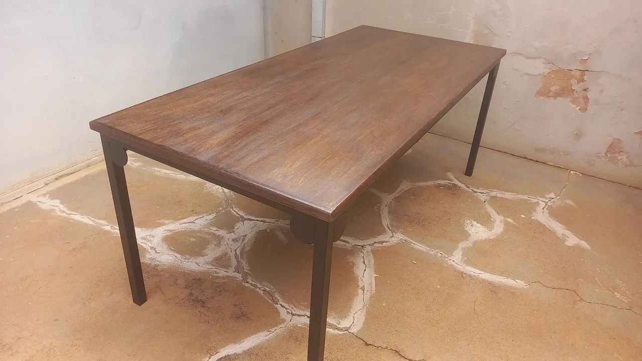 mesa metalon com tampo  - Foto 3