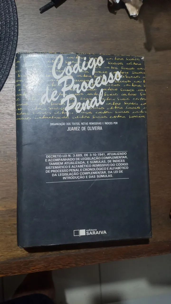 Livro código de processo penal
