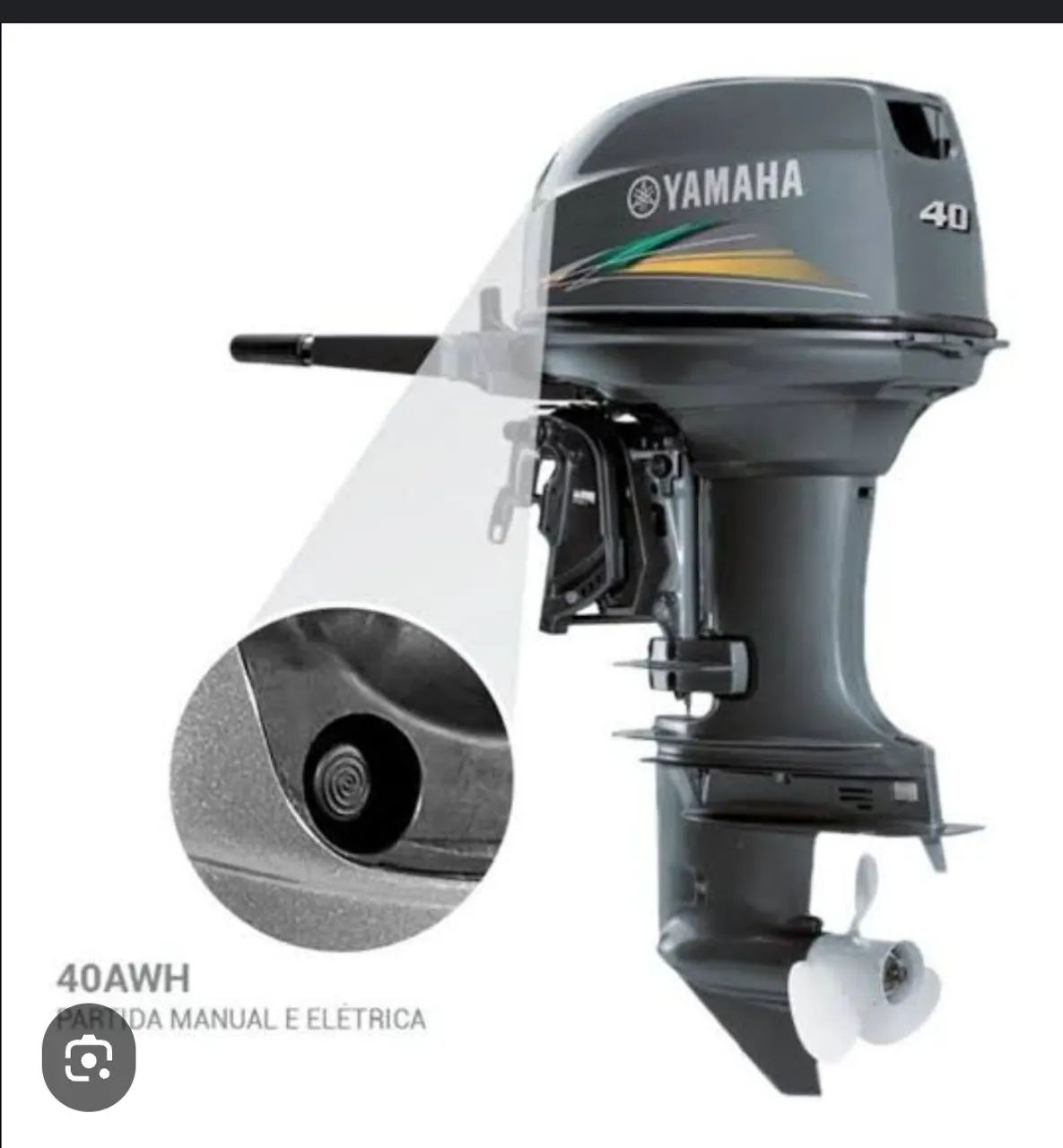 Motor Yamaha de 40hp - Foto 2