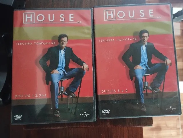 Série Dr. House 2 temporada completa em DVD Original