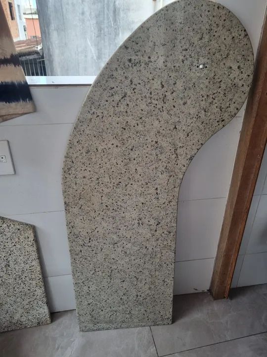 Pia de granito bege Bahia mais 2 pedrad - Foto 5