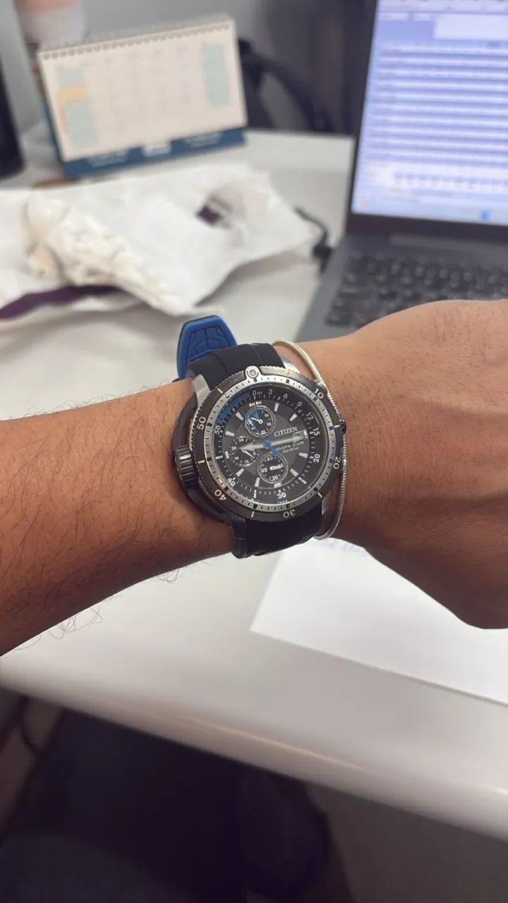 ②蓮ページ⑦ Relógio Citizen Aqualand Promaster Eco-Drive Analógico Masculino