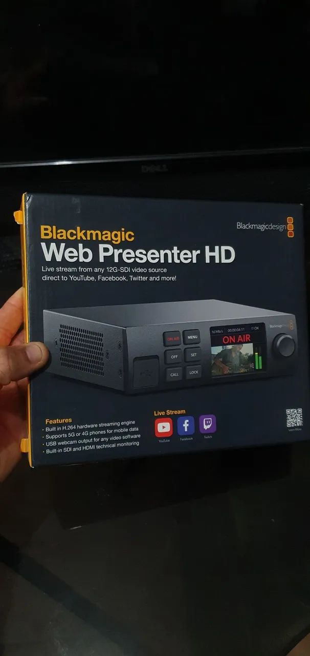 Blackmagic web presenter