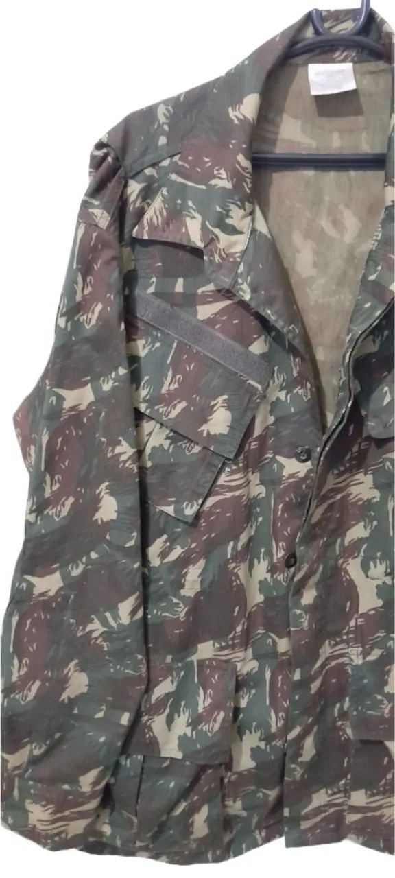 JAQUETA CASACO CAMUFLADO ROUPA UNIFORME GG NOVA. - Foto 4