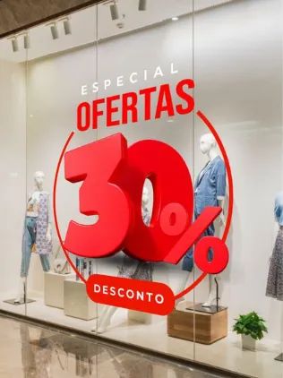 Adesivos recortados para seu negócio e ambiente - Foto 3