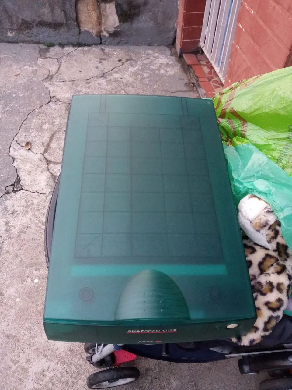 Scanner snapscan 1212 verde, vintage - Periféricos e Acessórios de