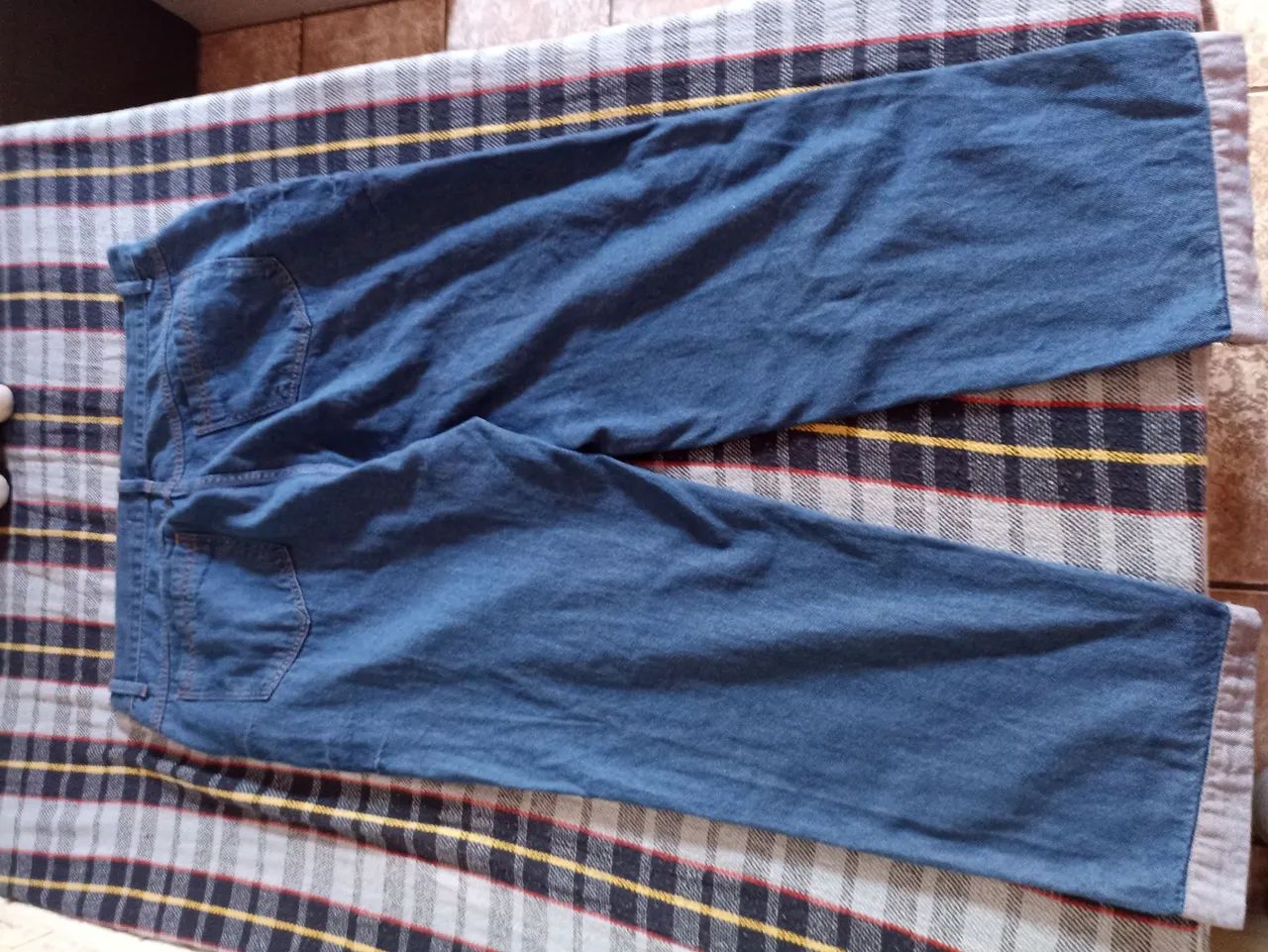 Calça Mom feminina Plus  - Foto 3