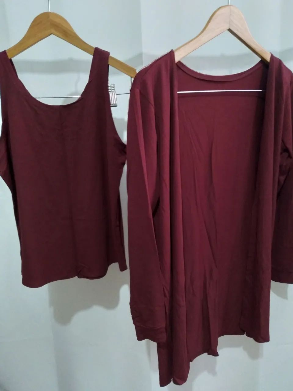 Cardigan longo feminino Tam M - Foto 5